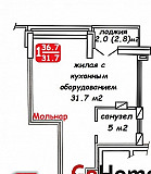 Купить 1-комнатную квартиру, Минск, Братская ул., 12 Минск