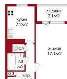 Купить 1-комнатную квартиру, Минск, ул. Шаранговича, д. (Фрунзенский район) Минск
