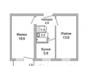 Купить 2-х комнатную квартиру в Бресте на ул. Карбышева, 105 Брест