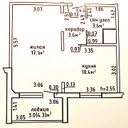 1-комн. в Боровлянах /ул. Берёзовая Роща, 99 корп. 3/ несколько остановок от ст. метро «Мос Минск