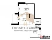 Купить 1-комнатную квартиру, Брест, ул. Рябиновая Брест