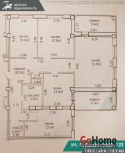 Купить 4-комнатную квартиру, Минск, Богдановича ул., 122 (Советский район) Минск