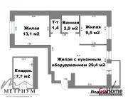 Купить 3-комнатную квартиру, Минск, ул. Нововиленская, д. 53 (Центральный район) Минск