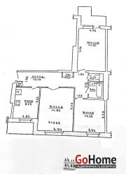 Купить 3-комнатную квартиру, Витебск, Московский, 39 Витебск