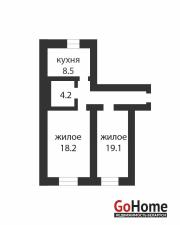 Купить 2-комнатную квартиру, Брест, Купалы ул. Брест