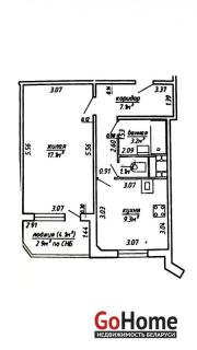Купить 1-комнатную квартиру, Минск, Каменногорская ул., 94 (Фрунзенский район) Минск
