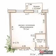 Купить 1-комнатную квартиру, Копище, Небесная, 16 Копище