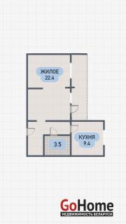 Купить 1-комнатную квартиру, Брест, Высокая ул. Брест