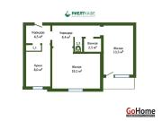 Купить 2-комнатную квартиру, Лида, Тавлая ул., 31 Лида