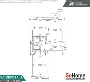 Купить 2-комнатную квартиру, Минск, Кирова ул., 2 (Октябрьский район) Минск