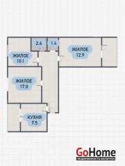 Купить 3-комнатную квартиру, Брест, 28 Июля ул. Брест