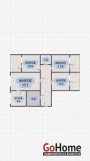 Купить 4-комнатную квартиру, Брест, Гродненская ул. Брест