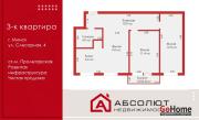 Купить 3-комнатную квартиру, Минск, Слесарная, 4 (Партизанский район) Минск