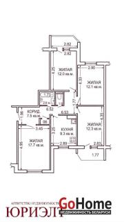 Купить 4-комнатную квартиру, Борисов, Трусова, 45 Борисов