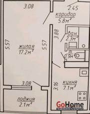 Снять 1-комнатную квартиру, Минск, ул. Парниковая, д. 9 (Первомайский район) Минск