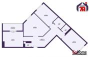 Купить 3-комнатную квартиру, Минск, Дзержинского просп., 26 (Московский район) Минск