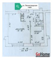 Купить 1-комнатную квартиру, Витебск, Ленинградская, 140А/1 Витебск