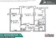 Снять 2-комнатную квартиру, Минск, ул. Могилевская, д. 16 (Октябрьский район) Минск