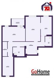 Купить 3-комнатную квартиру, Минск, Дзержинского просп., 119 (Московский район) Минск