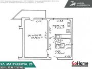 Купить 1-комнатную квартиру, Минск, Матусевича ул., 25 (Фрунзенский район) Минск