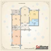 Купить 3-комнатную квартиру, Минск, Корженевского, 2А (Октябрьский район) Минск