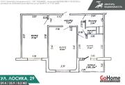 Купить 2-комнатную квартиру, Минск, Лосика ул., 29 (Московский район) Минск