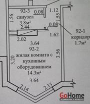 Купить 1-комнатную квартиру, Фаниполь, Брестская, 3 Фаниполь