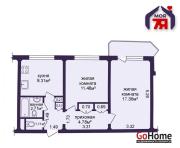 Купить 2-комнатную квартиру, Минск, Голубева ул., 28 (Московский район) Минск