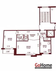 Купить 2-комнатную квартиру, Гродно, Строителей, 11 Гродно