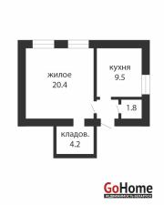 Купить 1-комнатную квартиру, Брест, Героев обороны Брестской крепости ул. Брест