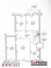 Купить 4-комнатную квартиру, Барановичи, Репина, 60 Барановичи