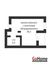 Купить 1-комнатную квартиру, Брест, Октябрьской революции ул. Брест