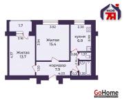 Купить 2-комнатную квартиру, Солигорск, Ленина ул., 6 Солигорск