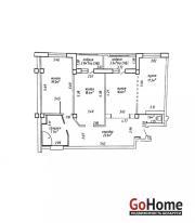 Купить 3-комнатную квартиру, Минск, Пулихова ул., 45 (Партизанский район) Минск