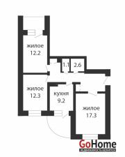 Купить 3-комнатную квартиру, Брест, Суворова ул. Брест