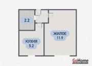 Купить 1-комнатную квартиру, Брест, Героев обороны Брестской крепости ул. Брест