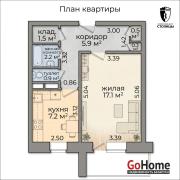 Купить 1-комнатную квартиру, Минск, Михася Лынькова, 23(Фрунзенский район) Минск