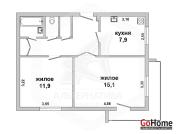 Купить 2-комнатную квартиру, Брест, Восток, ул. Ленинградская Брест