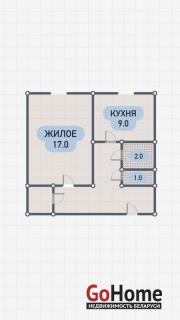 Купить 1-комнатную квартиру, Брест, Молодогвардейская ул. Брест