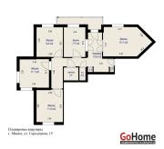 Купить 4-комнатную квартиру, Минск, ул. Городецкая, д. 15 (Первомайский район) Минск