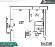 Купить 1-комнатную квартиру, Минск, Волгоградская ул., 5 (Первомайский район) Минск