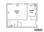 Купить 1-комнатную квартиру, Брест, Центр, ул. Карбышева Брест