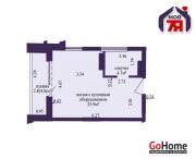 Купить 1-комнатную квартиру, Минск, Леонида Щемелёва ул., 14 (Октябрьский район) Минск