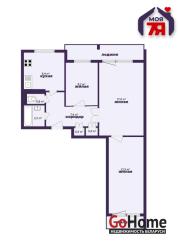 Купить 3-комнатную квартиру, Солигорск, Богомолова ул., 24 Солигорск