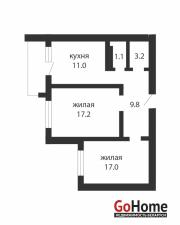 Купить 2-комнатную квартиру, Брест, Кошевого ул. Брест