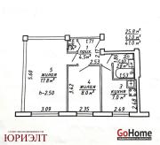 Купить 2-комнатную квартиру, Витебск, Московский, 16 Витебск