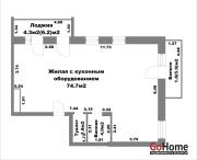 Купить 3-комнатную квартиру, Копище, Небесная ул., 7 Копище