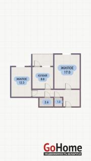 Купить 2-комнатную квартиру, , Вульковская ул. Брест