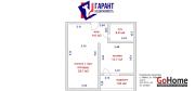 Купить 2-комнатную квартиру, Минск, Минина ул., 6 (Московский район) Минск