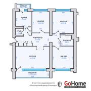 Купить 4-комнатную квартиру, Минск, Пулихова, 7/2 (Партизанский район) Минск